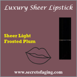 Sheer Light Frosted Plum