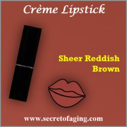 Sheer Reddish Brown