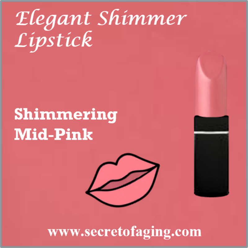 Shimmering Mid-Pink Elegant Shimmer Lipstick