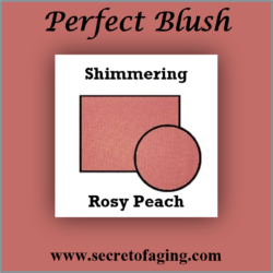 Shimmering Rosy Peach