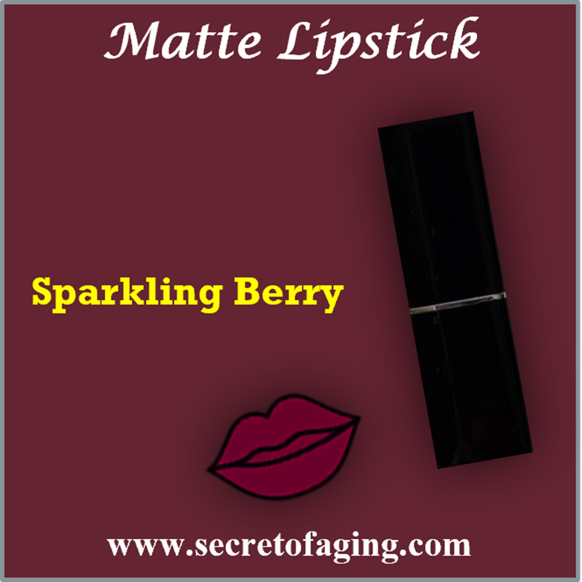 Sparkling Berry Matte Lipstick