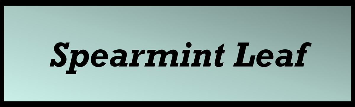 Spearmint Leaf by Secret of Aging