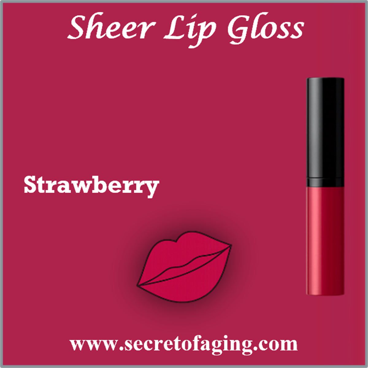 Strawberry Sheer Lip Gloss