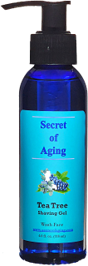 Tea Tree Shaving Gel Bottle