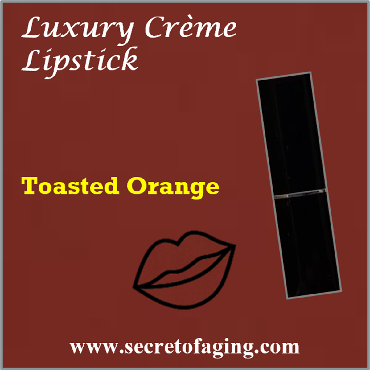 Toasted Orange Luxury Creme Lipstick