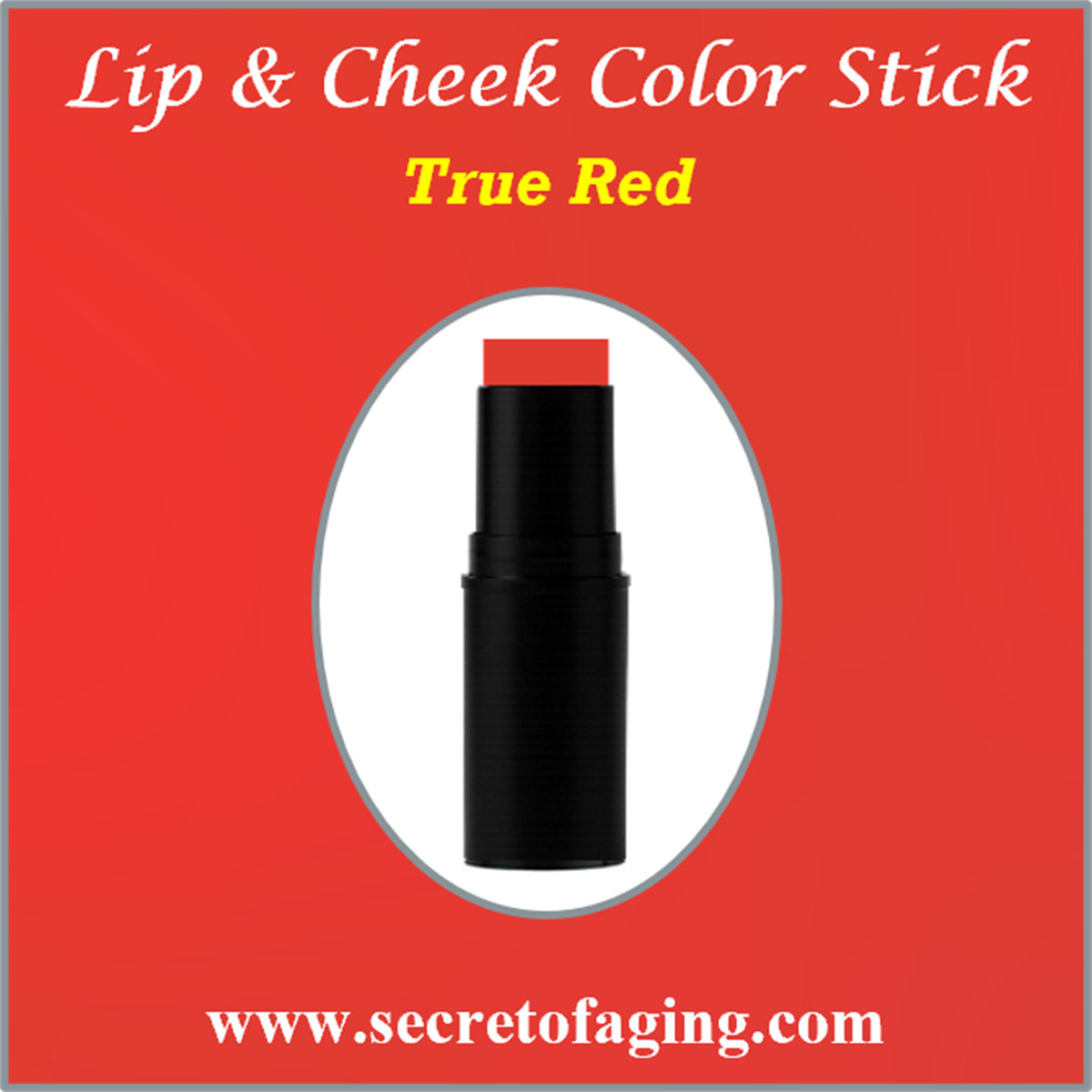 True Red Lip and Cheek Color Stick