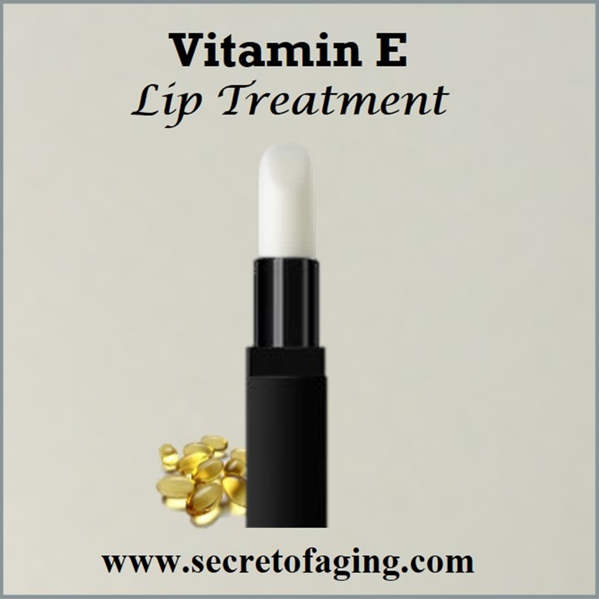 Vitamin E Lip Treatment by Secret of Aging