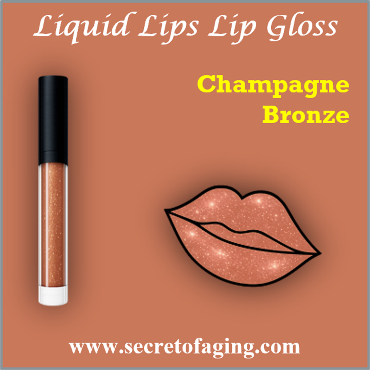 Champagne Bronze Liquid Lips Lip Gloss