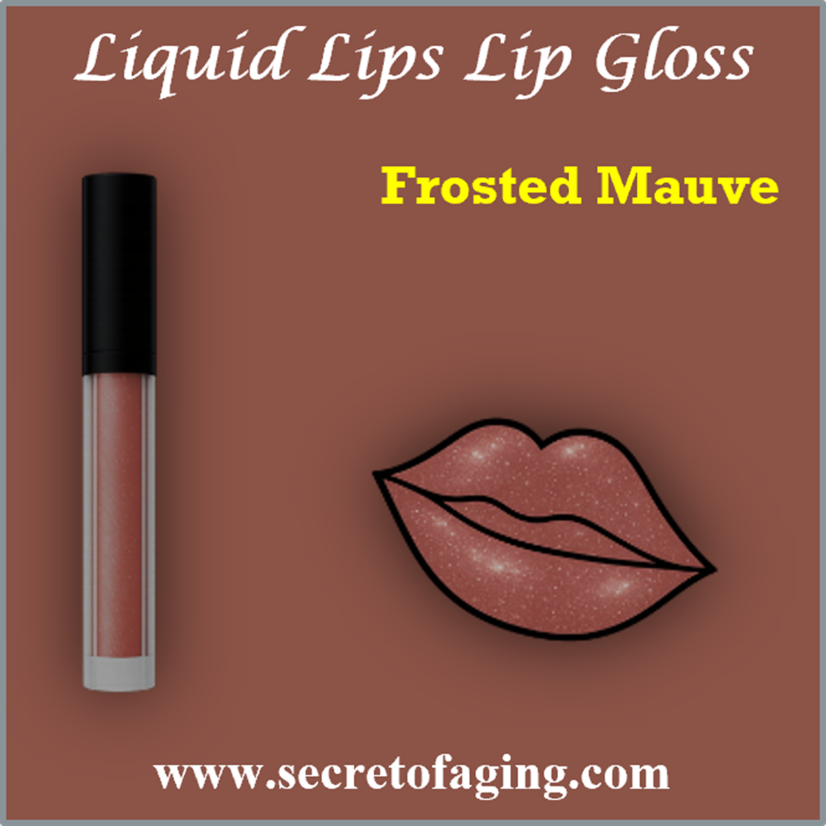 Frosted Mauve Liquid Lips Lip Gloss