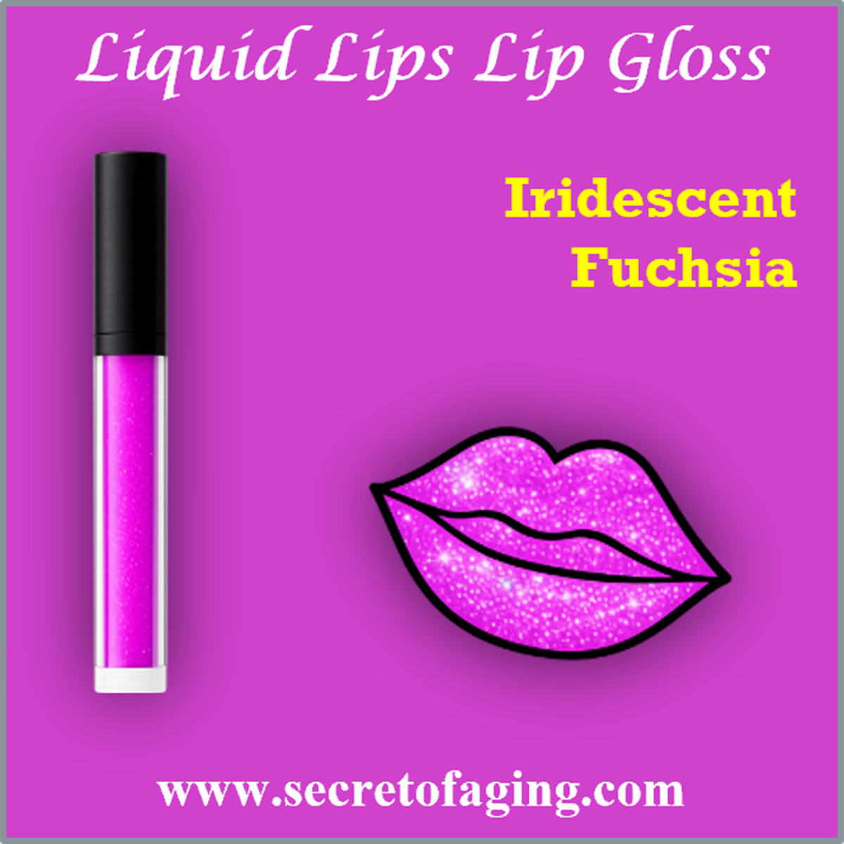 Iridescent Fuchsia Liquid Lips Lip Gloss