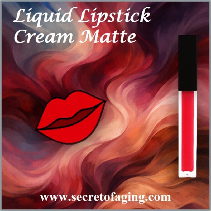 Liquid Lipstick Cream Matte by Secret of Aging