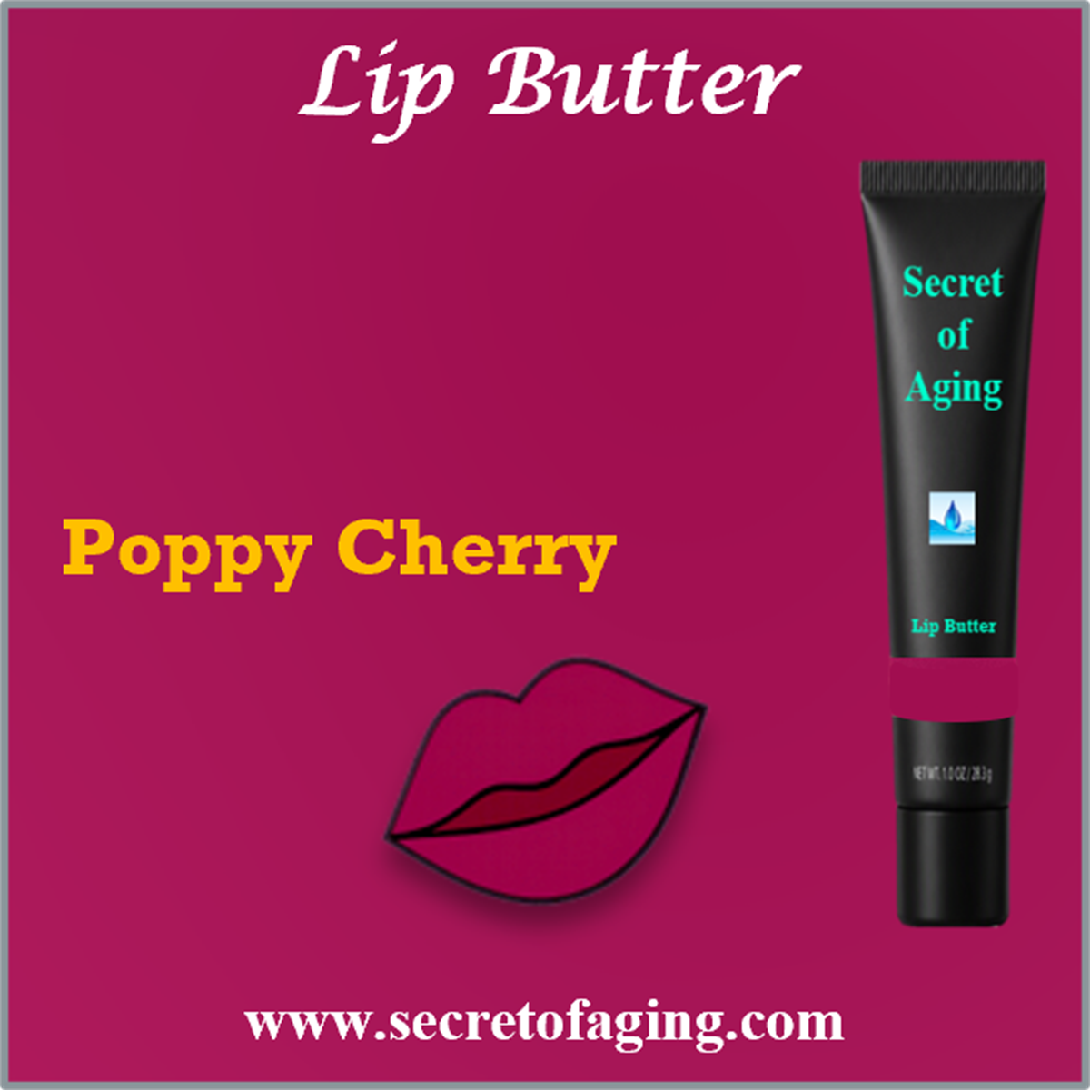 Poppy Cherry Lip Butter