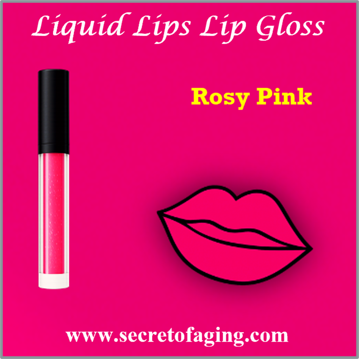 Rosy Pink Liquid Lips Lip Gloss