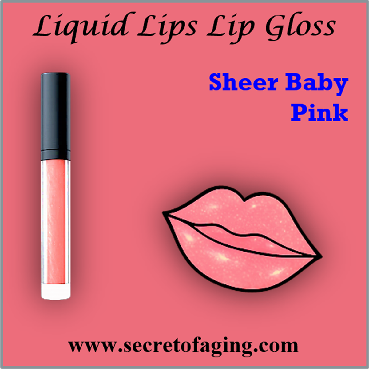 Sheer Baby Pink Liquid Lips Lip Gloss