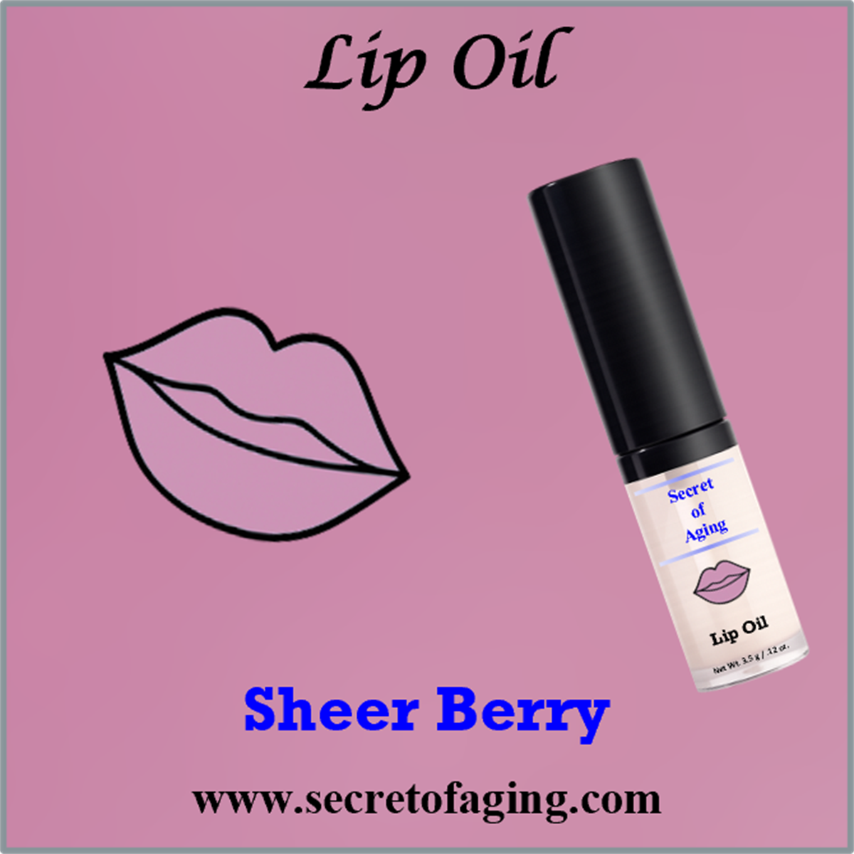 Sheer Berry Lip Oil