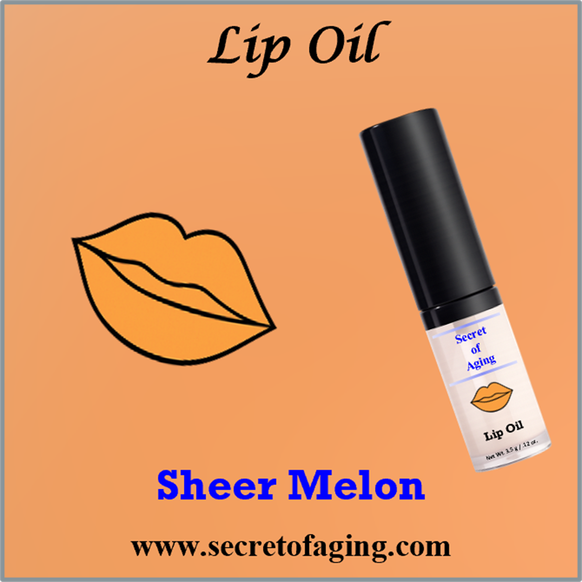 Sheer Melon Lip Oil