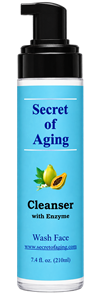 Cleanser with Enzyme Bottle