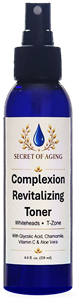 Complexion Revitalizing Toner Bottle by Secret of Aging