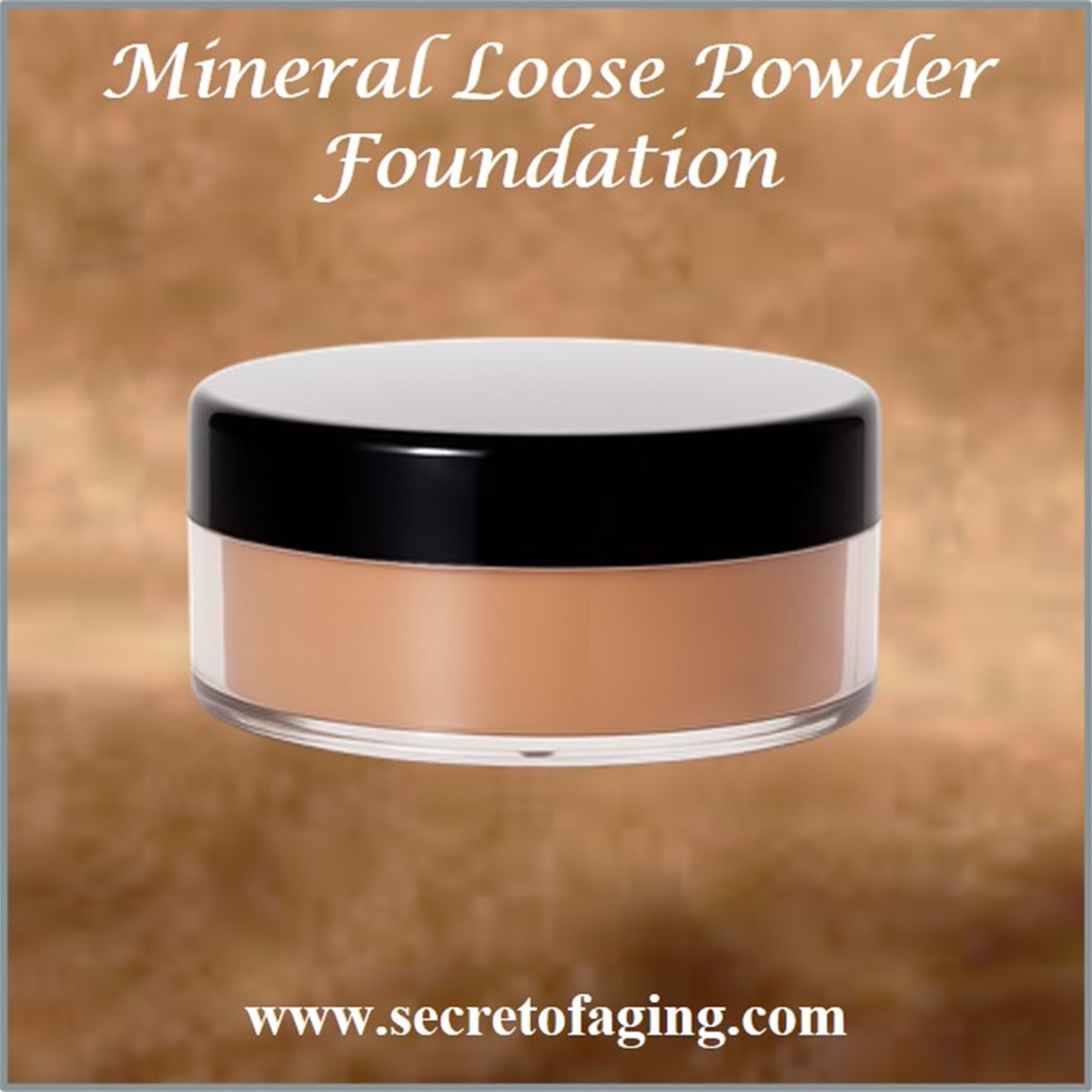 Mineral Loose Powder Foundation by Secret of Aging