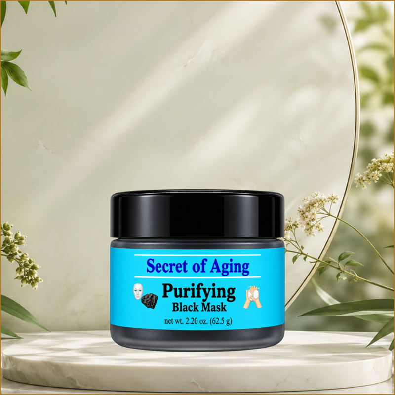 Purifying Black Mask by Secret of Aging