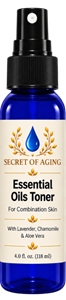 Essential Oils Toner Bottle
