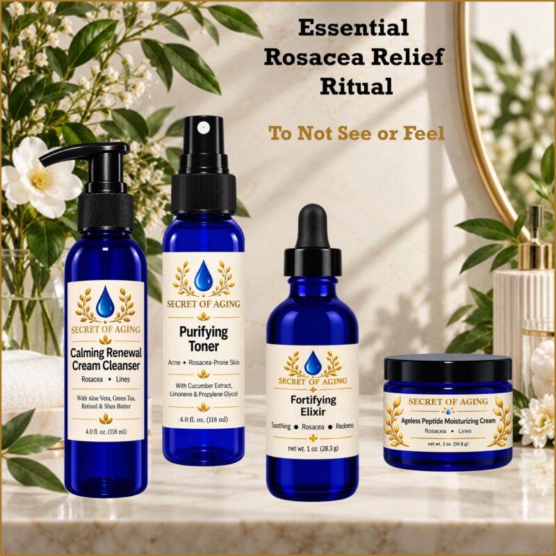 Essential Rosacea Relief Ritual by Secret of Aging